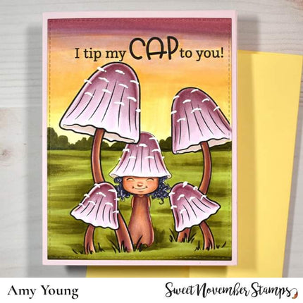 Digital Stamp - Midsummer Mushroom Collection: Pixie Cap