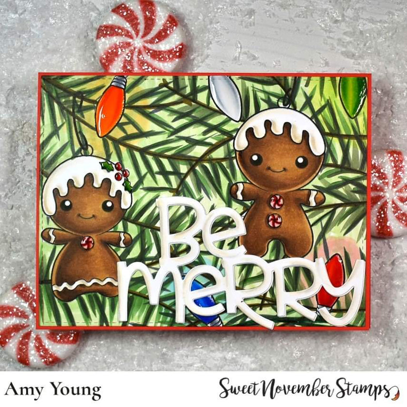 Digital Stamp - Scene Builder Set: Pine Tree and Pine Branches