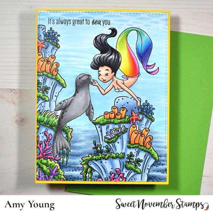 Clear Stamp Set - Mermees Set #2