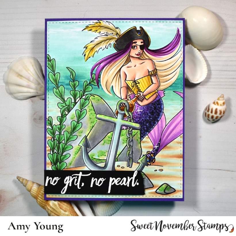 Digital Stamp - Pirates Beware: Mutiny Highseas