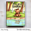 Digital Stamp - Reflections: Honey Bear