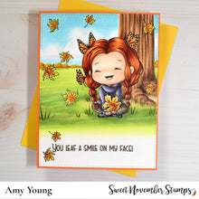 Load image into Gallery viewer, Clear Stamp Set - Flutterbee Amber
