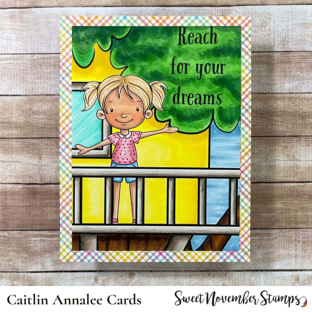 Digital Stamp - Tree House Fun: Background Builder - Kids Tree House