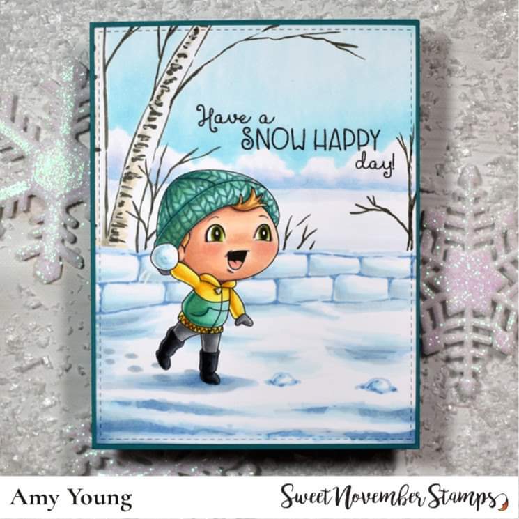Digital Stamp - Sweet November Vault: Winter Kids Max