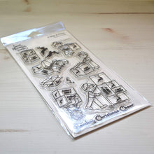 Load image into Gallery viewer, Clear Stamp Set - X-Mas X-Press
