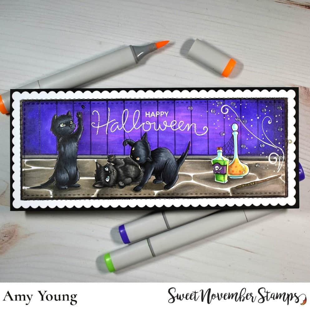 Digital Stamp - Playful Kittens