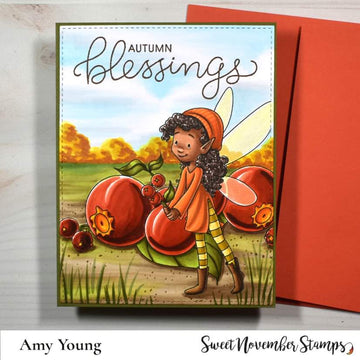 Digital Stamp - Fall Fairy: Autumn