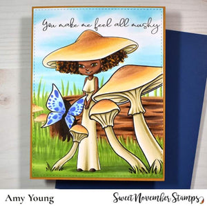 Digital Stamp - Midsummer Mushroom Collection: Honeycup