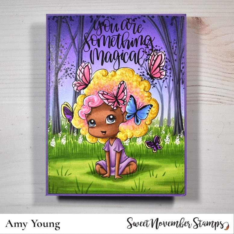 Digital Stamp - Flutterbee: Mariposa