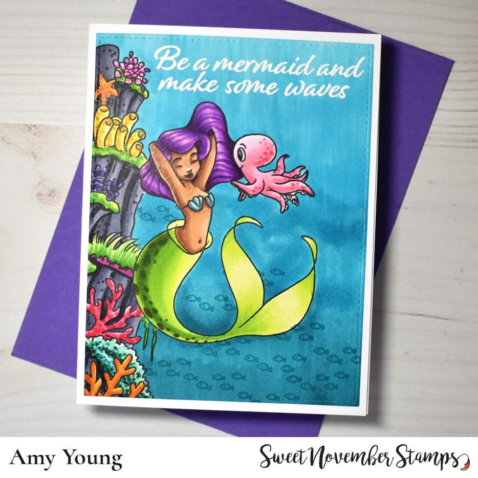 Clear Stamp Set - Mermees #3