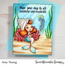 Load image into Gallery viewer, Clear Stamp Set - Seashells and Sunshine
