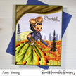 Digital Stamp - Fall Leaf Pixies: Oak