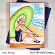 Digital Stamp - Vintage Beach Ladies: Bethany