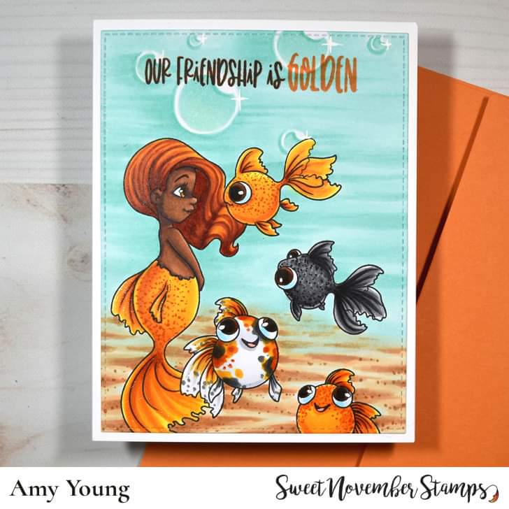 Clear Stamp Set - Goldie