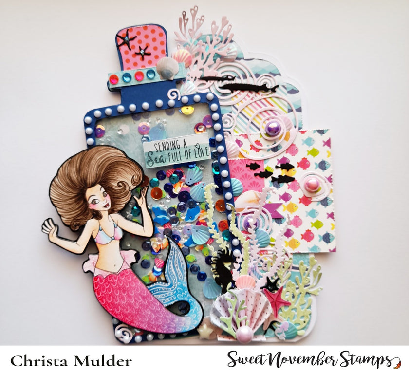 Digital Stamp - Stabby,Bitey: Skipper Openwater and Marlin