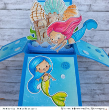 Load image into Gallery viewer, Digital Stamp - The Guppies: Marina
