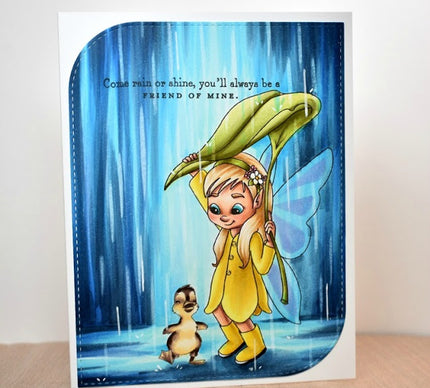 Digital Stamp - Fairy Tot: April